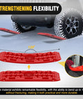 Heavy Duty Off Road Traction Boards With Jack Lift Base For Trucks SUVs Jeeps Tire Recovery Mats For Mud Snow Sand Dunes