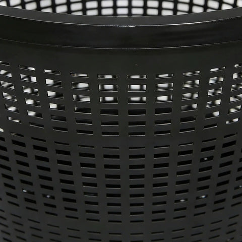Close-up of heavy-duty weather-resistant hydroponic baskets for ponds and gardens, durable plant growing cups for backyard or balcony.