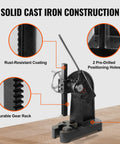 Heavy Duty 3 Ton Ratchet Arbor Press Built Like A Tank For The Daily Grind Featuring Smooth Handwheel Control and Solid Cast Iron Frame.