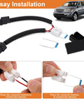 VCM Muzzler Harness Disable Kit For 3.5L V6 Engines Plug And Play Upgrade With Premium Quality, installation components shown