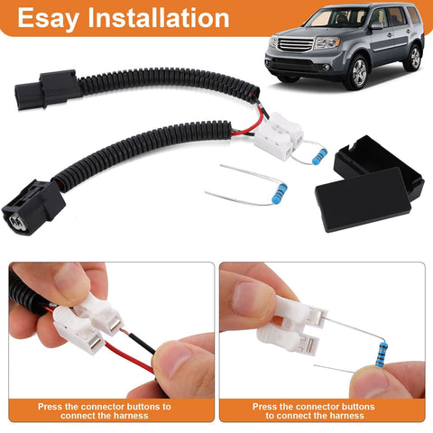 VCM Muzzler Harness Disable Kit For 3.5L V6 Engines Plug And Play Upgrade With Premium Quality, installation components shown