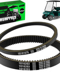 Club Car Clutch Drive Belt and Starter Generator Belt Kit for DS 1997 Up and Precedent 2004 Up Gas Golf Carts, belts and packaging