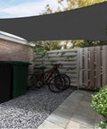 Rectangle Sun Shade Sail 16x20 Feet UV Block Canopy For Patio Backyard Lawn Garden And Outdoor Activities Graphite Color Easy Setup