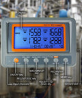 4 Channel Thermocouple Thermometer And Temperature Data Logger With K Type Probes, Digital Reader, large LCD display shown
