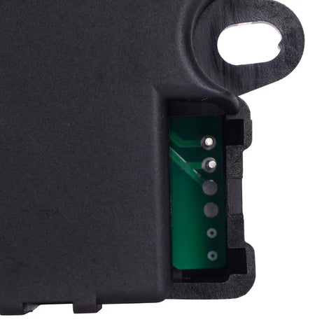Close-up view of Heavy Duty Heater Blend Air Door Actuator Fits 2010 2012 Ford Fusion Lincoln MKZ Mercury Milan Replaces 604 230 2 Pin Connector.