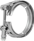 5 Inch Stainless Steel 304 V Band Clamp For Exhaust Flanges, Durable bolt style V Band clamp with corrosion resistant design