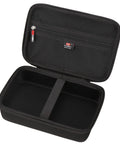 Rugged Tough Case For Borescope Inspection Cameras That Keeps Your Gear Safe From Drops And Water Fits MugEasy Daxiongmao DEPSTECH 4.3 in cameras, black hard shell with mesh pocket