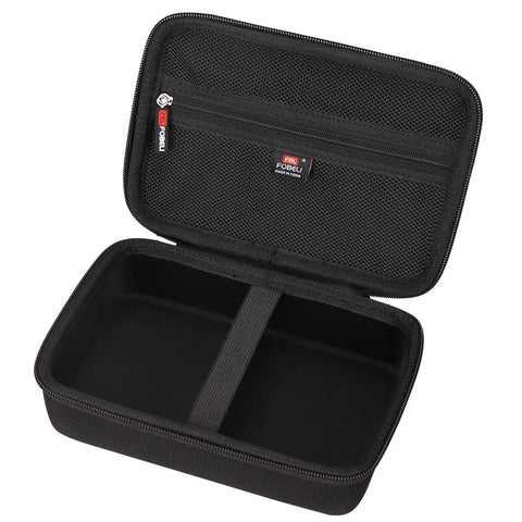 Rugged Tough Case For Borescope Inspection Cameras That Keeps Your Gear Safe From Drops And Water Fits MugEasy Daxiongmao DEPSTECH 4.3 in cameras, black hard shell with mesh pocket