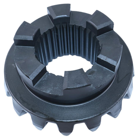 Beefed Up Bevel Gear Set for John Deere Backhoe Loader 210LE 310E 310SE 315SE 485E 486E 488E 310G 16 Tooth Stainless Steel OEM Replacement T163810 T159349 Direct Replacement Direct Fit Factory Tested for Peak Performance