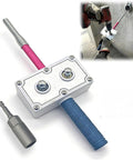 Rugged Drill Powered Wire Puller For Tight Conduits And Smooth Cable Threading With Portable Handheld Setup, featuring durable design and ergonomic handle.