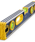 Markson 80-Inch Professional Aluminum Spirit Level - Non-Magnetic True-Flat Base with green vials and durable frame.