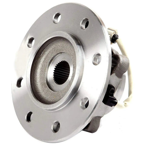 Front Wheel Bearings And Hubs Assembly Replacement For Chevrolet K1500 K2500 K3500 Suburban 1996 To 2000 Left Right Pair close-up view.