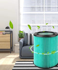 HEPA Media Cartridge Filter For 5 To 20 Gallon Wet Dry Vacuums Replacement 9 38753 in modern living room setting.