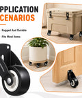 Stop The Drag And Fix Stubborn Sag Fast With These Heavy Duty 2 Inch Gate Caster Wheels Designed To Crush Friction And Restore Smoother Swing Featuring Durable Steel Rollers, showcasing various applications.