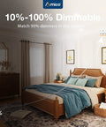 Bedroom with dimmable lighting showing 24 Pack 5 To 6 Inch LED Disk Lights Dimmable Flush Mount Downlights
