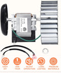 Inducer Motor Assembly With HC21ZE114A Furnace Motor And LA11AA005 Blower Wheel for Jakel, Carrier, Payne, Bryant Furnaces
