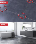 DIY Friendly Tile Spacers And Leveling Clips Set, 2000 Pcs 1/8 Inch Spacers For Ceramic And Stone Installation, Pro Grade Tile Leveler