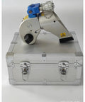 Heavy Hitter Hydraulic Torque Wrench One Point Five Inch Square Drive on an aluminum case, showing high power industrial design.