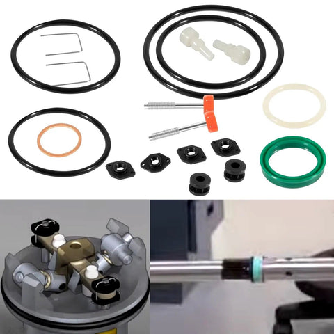 Heavy Duty Repair Kit for Graco Fire Ball 300 5 to 1 Pumps Fits Fire Ball Pro Grade Upgrade 203857 203872 203876 204254 222087 Includes Upper and Lower Seal Assemblies Viton and Urethane Parts, seal kit parts