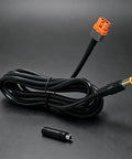 Kickin Ass Xt60iF Female To Dc7909 Male Cable For Solar Panels And Portable Batteries, featuring a 1.5 meter length and durable black wiring.