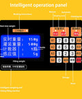 Intelligent operation panel with touchscreen control for Rock Solid Automatic Liquid Filler Machine With Dripless Stainless Steel Nozzles Smart Touchscreen Control For Honey Oyster Sauce Jam And Butter Packaging That Makes Bottling A Breeze.