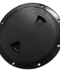 Round Boat Hatch Deck Plate 4 6 8 Inch Non Slip Watertight Inspection Cover Detachable ABS Plastic Marine Yacht RV Gear