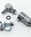 High Performance Quick disconnect Gas Fuel Hose Crossover Line Coupling Kit For BMW R1150 GS Adv With Chrome Plated Brass Shut Off Valves And Viton O Rings V3 Stainless Internals Perfect For 2001 To 2005 Models Ready To Install, chrome fuel coupler parts
