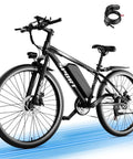 Ultimate All Terrain Electric Bike For Adults With 1500W Peak Power, Pushing 25 MPH, Epic 65 Mile Range, 48V 10.4Ah Removable Battery