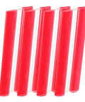 Self Adhesive Acrylic Hinges 4 Pack With Easy Install And Adjustable Angles For Cabinets And Windows No Drill Wall Friendly Mount