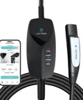 Level 1 Smart EV Charger With WiFi And App Control, 12 Amp, 120V Portable Home Charger With NEMA 5-15 Plug, 16ft Extension Cable