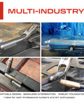 Installation view of Beefy Heavy Duty Weld On Bullet Hinge For Gates And Doors, 4.25 Inch By.775 Inch in various positions