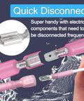 Heat Shrink Spade Connectors Set Beefy Heavy Duty Durable Waterproof Quick Disconnect Crimp Terminals shown in detail