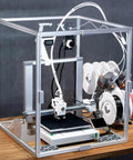Acrylic Enclosure For 3D Printer With 360 Degree Transparent Cover Built In LED Light Power Strip Thermo Hygrometer Dust And Odor Isolation Noise Reduction And Stable Temperature For ABS PETG ASA PC Prints