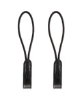 Pelham Bit Converters For English Bridle Single Rein Conversion With Premium Veg Tanned Leather Roundings, front view