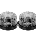 Pro Grade Premium Stainless Steel Mesh Strainer Aerator Screen for Livewell Inline Filtration and Aeration Three Quarter to Fourteen