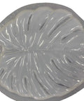 Leaf Shaped Plastic Mold For Concrete Stepping Stones, 12x10 Inch, 1 Inch Thick Garden Decor, DIY Cement Plaster Stone Kit