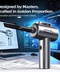 Ultra Powerful Cordless Air Duster With LED Light And 110000 RPM, 3 Speed Adjustable Electric Blower design display