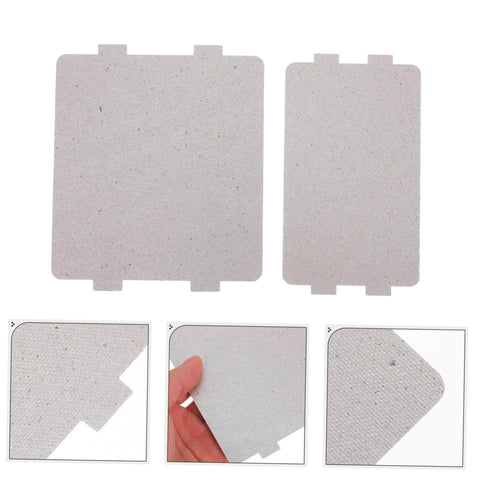 High Temperature Mica Sheets For Microwave Ovens Heat Shield And Insulation Cover Replacement Parts with close-up details
