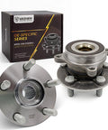 Front Wheel Bearing Hub Assembly Set 5 Lug With ABS For Toyota Prius 2010 2015 Plus Lexus CT200h 2011 2017