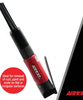 6390 Compact Needle Scaler With Four Thousand Eight Hundred BPM And One And A Quarter Inch Stroke For Quick Paint And Rust Removal