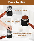 Heavy Duty Silicone Portafilter Holder Precise Custom Fit Compatible With Ninja ES601 ES701 And Luxe Cafe Espresso Machines uses.