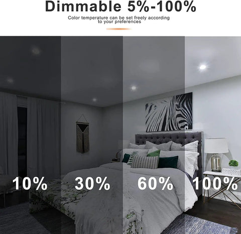 Bedroom lighting transitions showcasing GU24 Color Changing Smart Light Bulbs With Alexa And Google Assistant, 10W 900LM RGBCW LED Bulbs.