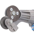 Detail view of the cutting head of the Heavy Duty Cordless Electric Metal Shears With 360 Degree Rotating Head And 2500Mah Battery.