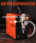 35 Amp Plasma Cutter CUT35i 110V HF IGBT Inverter Technology Plasma Cutting Machine with air regulator and filter