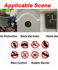 Stainless Steel Wire Mesh Roll For Rodent Control 5 Inch By 30 Foot Hole Filler Fabric with plant pot and use examples.