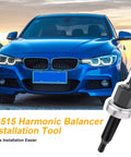 Blue car with Chevy Harmonic Balancer Installer Tool For Small Block And Big Block Cranks image overlay