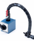 Heavy Duty Magnetic Base With Flexible Gooseneck Arm For Dial Indicators Test Indicators Bore Gauges And Machinist Tools 176 lb