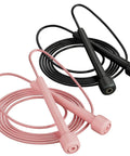 Two Pack Jump Rope For Fitness Beast Mode Speed Skipping Rope For Men Women And Kids Tangle Free PVC Long Jump Rope Set