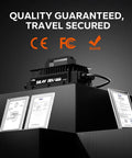 58.4V 18A LiFePO4 Battery Charger For 48V Systems, IP65 Waterproof Smart Charger displayed with certifications