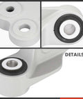 Close-up of Badass Heavy Duty Rear Engine Motor Mount Fits Toyota Corolla And Prius Models 2016 Through 2022 1.8 Liter Four Cylinder Engine.
